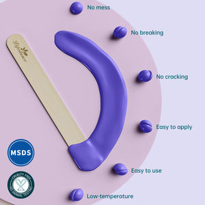 Cera Depilatoria de Lavanda Lifestance, Calidad de Salón de Belleza, Marca Privada, Depilación Corporal sin Dolor, Resina Natural, Cera Dura en Perlas - Product Image 2