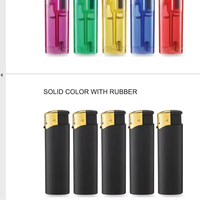 Briquets à gaz jetables en plastique bon marché briquet à flamme au butane rechargeable pour la cuisine briquet électronique unique en gros de Chine