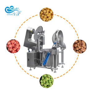 เครื่องทำป๊อปคอร์นอัตโนมัติขนาดใหญ่ 100 ลิตร สำหรับมืออาชีพ ใช้แก๊ส <span class=keywords><strong>ทำ</strong></span><span class=keywords><strong>ป๊</strong></span><span class=keywords><strong>อป</strong></span><span class=keywords><strong>คอร์น</strong></span>รสคาราเมล ชีส เกลือ และน้ำมัน - Product Image 6