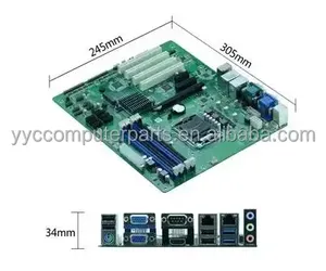 H87DM <b>Motherboard</b> ATX SBC 4th Core I3/i5/i7 LGA1150 Desktop CPU IPC Industrial Mainboard With 10*COM 2*LAN DDR3 LPT 2*VGA PS/2 H - Product Image 4