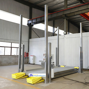 Elevador Hidráulico de Estacionamiento de 3 Niveles para 3 Autos con Apilador de Autos, Capacidad de Carga de 2700 kg + 3600 kg para Uso Doméstico - Product Image 4