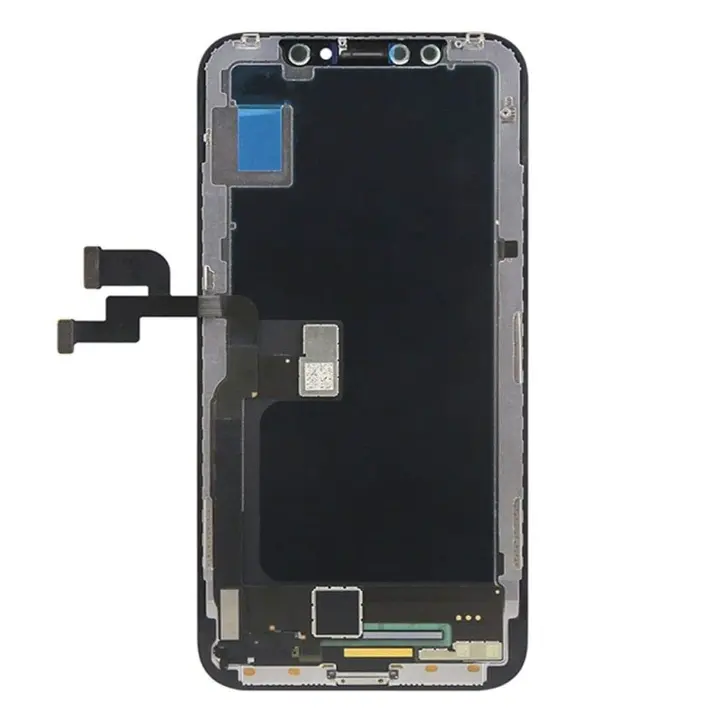 OEM Ponsel Pintar Lcd Layar Perakitan Layar Sentuh untuk Iphone X Oled Keras Layar Penuh Diuji Kualitas