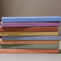 Autocollant de diffuseur de roseau en papier d'art de luxe Boîte d'emballage en papier d'encens avec impression de logo personnalisé