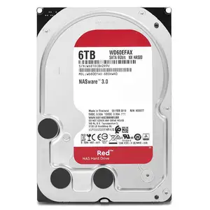 6tb Red Nas Internal Hard Drive 5400 Rpm Class Sata 6gb/s 256mb Cache 3.5" Hdd Wd60efax