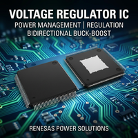 Original RAA489800ARGNP # HA0 pour Renesas, circuit intégré régulateur de tension bidirectionnel Buck-Boost, puce QFN, gestion de l'alimentation