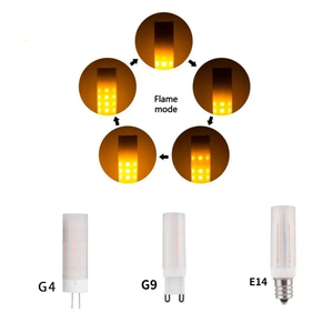 <span class=keywords><strong>Mini</strong></span> E14 G9 G4 dẫn ngọn lửa bóng đèn 220V 2835smd-36leds 1200k-1400k nhấp nháy lửa hiệu ứng Ngô Ánh sáng năng động ngọn lửa đèn - Product Image 2