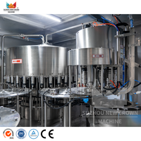 Chaîne de Production d'Eau Potable Entièrement Automatisée pour le Remplissage et l'Embouteillage d'Eau Minérale et Purifiée
