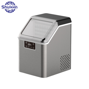 Machine à glaçons électrique de comptoir pour glaçons en forme de nugget, avec fonction d'auto-nettoyage, poignée, pour usage domestique, avec réduction tarifaire - Product Image 1
