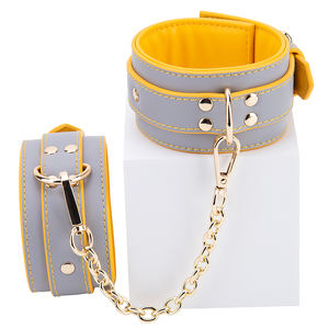 Güzel fabrika fiyat klasik BDSM flört tutku PU deri klasik 6 parça seksi oyuncak - Product Image 4