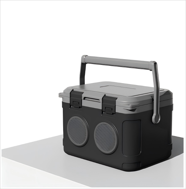 Outdoor Portable Incubator Car Mounted 21L Breast Milk Fruit Food Refrigerated  Speaker Freezer Ice Cooler Box