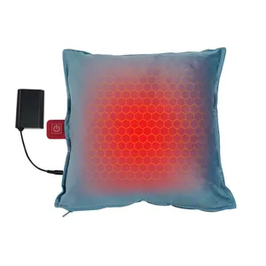 Home Office 18 X 18 Inches Graphene Heating Pillow Thicken USB Electric Chair Cushion Heating Seat Cushion