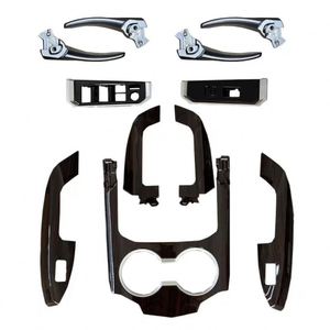 Para Land Cruiser LC300 1- Deepwood (Madera Oscura), 2- Bright Wood (Madera Brillante), 3- Fibra de Carbono [Kit de Madera de Melocotón] para Land Cruiser LC300 1- Deepwood - Product Image 6