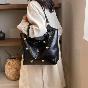 Sac fourre-tout de créateur 2024 avec logo intégré, motif citrouille, à prix abordable, sac à main pour femme, mode féminine - Product Image 5