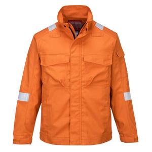 เสื้อแจ็กเก็ตผ้าพิมพ์ลาย FR68ORRS ยี่ห้อ Bizflame สีส้มสุดๆชุดทำงานกันไฟ5036108320899 - Product Image 1