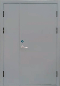 Portes coupe-feu italiennes personnalisées, modernes, pour hôpitaux, hôtels, écoles, protection des environnements, modèle universel anti-fumée - Product Image 4