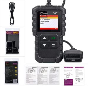 Launch CR3001 OBD2 escáner Universal automotriz lector de código actualización gratuita de por vida herramienta de escaneo de diagnóstico para todos los coches de protocolo <span class=keywords><strong>OBDII</strong></span> - Product Image 5