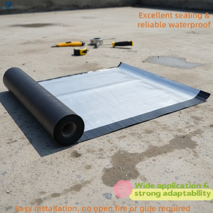 <span class=keywords><strong>Membrane</strong></span> d'étanchéité en bitume auto-adhésive pour toiture, construction et fondations de bâtiments - Product Image 1