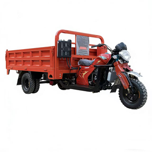 Пятиколесный мотоцикл-грузовик с бензиновым двигателем, водяным охлаждением, саморазгружающийся, с открытым кузовом, мощность 251-350 Вт, объем двигателя >250 куб. см - Product Image 3