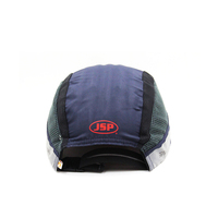 Casque de sécurité anti-choc respirant en HDPE, prix d'usine, bleu, confortable, modèle JSP 01-6004 pour la protection de la tête