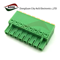 AOSI وصلة طرفية أنثوية قابلة للتوصيل 5.08 مم FPS2.5-XX-508-02