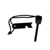 Points de fer rx-tige de survie, en aluminium, magnésium, démarreur de feu, fil de sifflet, rouleau de corde épaisse, saucière multi-outils