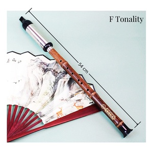 JELO tradicional chino hecho a mano de bambú Bawu F/G <span class=keywords><strong>flauta</strong></span> púrpura amargo <span class=keywords><strong>Dizi</strong></span> instrumento de viento de madera con bolsa Bawu MODELO DE Hy-BW-0231 - Product Image 4