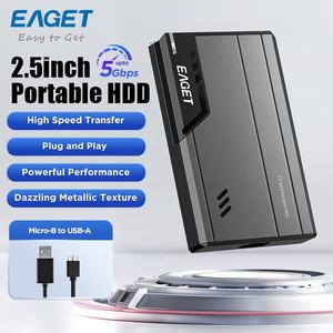 EAGET G68-1 2.5英寸便携式硬盘 250GB 320G 500GB 1TB USB 3.0高速SATA3.0硬盘外置硬盘 - Product Image 1