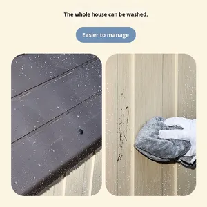 Casa para Perros Grande, de Plástico, Ecológica, para Exteriores, con Diseño Nuevo, Personalizable, con Función de Limpieza Extraíble, Patrón Sólido, Universal para las Cuatro Estaciones - Product Image 3