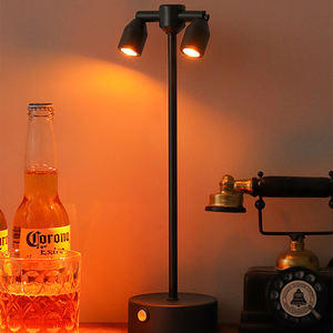 Rechargeable Touch Control LED Bar <b>Table</b> <b>Lamp</b> | Modern Design Multi-Head Dimmable Light for Restaurants/Bars - Product Image 4