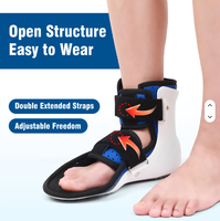 Bottes de soutien ajustables pour le tendon d'Achille, respirantes, pour la rééducation et la protection du pied en cas de blessure