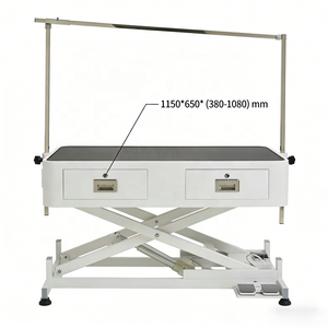USMILEPET Fabrika Çıkışlı Elektrikli Kaldırılabilir Evcil Hayvan Bakım Masası Çekmeceli Köpek Bakım Masası Evcil Hayvan Bakım Salonu İçin - Product Image 5