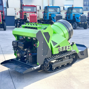 <span class=keywords><strong>Betoniera</strong></span> Cingolata Compatta da 300L con Caricamento Automatico e <span class=keywords><strong>Motore</strong></span> Diesel per Piccoli Progetti - Product Image 6