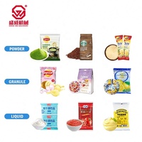 Vloeibare jellusaus fruitsap ketchup kookolie vulzak doypack wasmiddel staande voorgevormde zak verpakkingsmachine