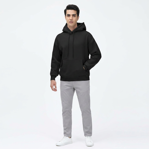 Sudadera con Capucha Unisex 100% Algodón para Invierno, Personalizable, Gruesa, Lisa, con Diseño Bordado, Hecha a Medida - Product Image 1
