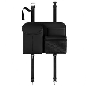 Bolsa de Almacenamiento para el Respaldo del Asiento Central del Automóvil, Multifuncional, de Gran Capacidad, Accesorios Interiores para el Automóvil - Product Image 5