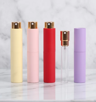 Mini flacon vaporisateur de parfum 10 ml, flacon de parfum miniature en plastique rechargeable, atomiseur, emballage cosmétique