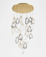 Villa Duplex Lustres Suspendus Plafond Lustre Multi Lumière