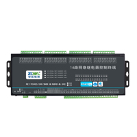 Módulo de E/S Remoto Ethernet de 16 Canales, Controlador de Relés con 8 Entradas Analógicas, Modbus TCP RTU RS485 CAN