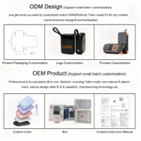 Banco de Energía Portátil de 10000mAh con Cable Dual Integrado Tipo C, Carga Rápida PD de 22.5W, Pantalla LCD, Paquete de Batería