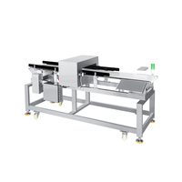Détecteur de métaux en aluminium personnalisé avec fonction de rejet par poussoir pour les repas préparés et les bandes épicées