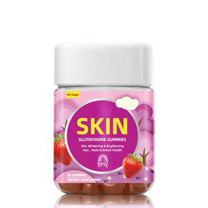 Fabricant HDK, certifié HALAL, COA, GMP, vente en gros de gommes au glutathion, complément beauté pour l'éclat de la peau, étiquette privée personnalisée - Product Image 1