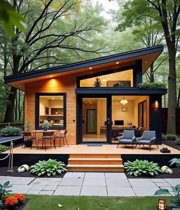 Chòi gỗ nhỏ kiểu hiện đại, dễ lắp ráp, dành cho 1-2 người - Product Image 4