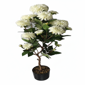 กระถางดอกเบญจมาศเทียมโพลีเอสเตอร์/ ผ้าไหมเทียมขนาด108ซม. สำหรับวันแม่วันอีสเตอร์วันคริสต์มาส - Product Image 1