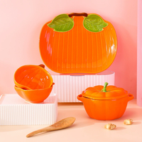 Assiettes et plats en céramique et grès personnalisés, écologiques, modernes, peints à la main, avec motifs végétaux et fruités, pour la vente en gros