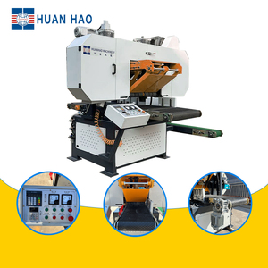 Huanhao ขายเลื่อยวงดนตรีแนวนอนสำหรับตัดไม้และไม้อัดความกว้างสูงสุด650มม. ความหนา400มม. 18.5KW พลังงาน - Product Image 2