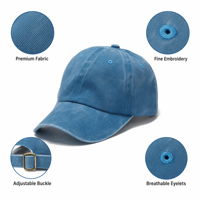 Casquettes de baseball personnalisées avec logo, en coton vintage, ajustables, teintes, effet vieilli, casquettes de sport vierges, délavées, couleur unie, décontractées