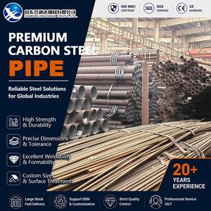 ท่อเหล็กคาร์บอน XXS ขนาด 219.1 มม. หนา 12 มม. รุ่น A106 Gr.B A53 Gr.B ผ่านกระบวนการรีดร้อนและพ่นทราย สำหรับการผลิตหม้อไอน้ำ - Product Image 1