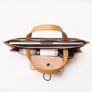 Bolsas de Piel Sintética Personalizadas Promocionales para Portátiles con Logotipo Impreso, Bolsas de Negocios para Oficina y Escuelas - Product Image 5