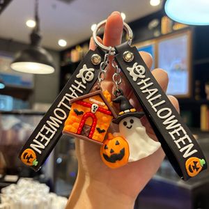 WOWEI <span class=keywords><strong>Porte</strong></span>-clés drôle et mignon pour Halloween Charms pour sac à main Halloween Basket Stuffers <span class=keywords><strong>Porte</strong></span>-clés Cadeaux pour enfants - Product Image 3