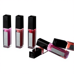 Gloss à lèvres en gros avec miroir à lumière LED, bouchon à vis en plastique - Product Image 1